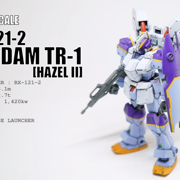 1/200 GUNDAM TR-1 ガンダムヘイズル2号機 電撃HJ付録キット塗装改修｜Akidouさんのガンプラ作品｜GUNSTA（ガンスタ）