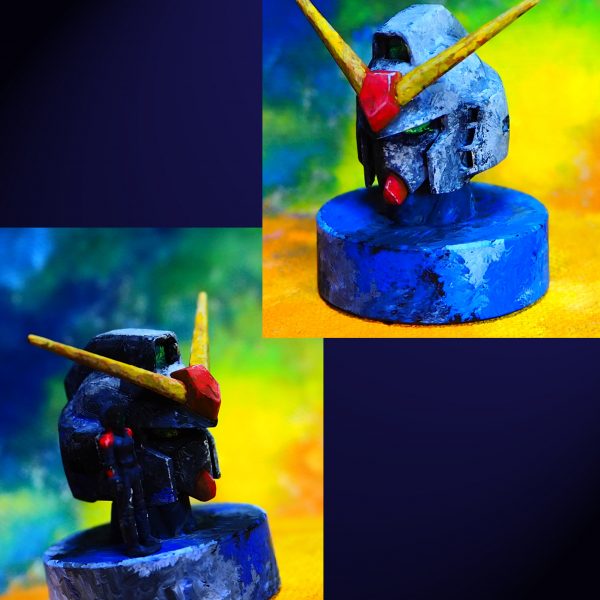 一番くじ　ガンダムMk-Ⅱヘッド　エゥーゴ＆ティターンズカラー塗装