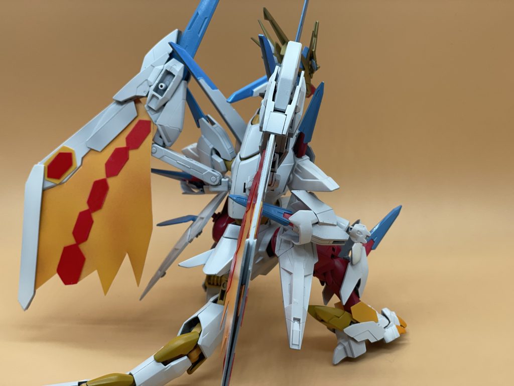 使用キットはウィング、サンドロック、アリオス、バエル、ドラゴン、ダイバーエースなど細いパーツにダナジンとエクスモルさんをベースに作成(*´艸`)