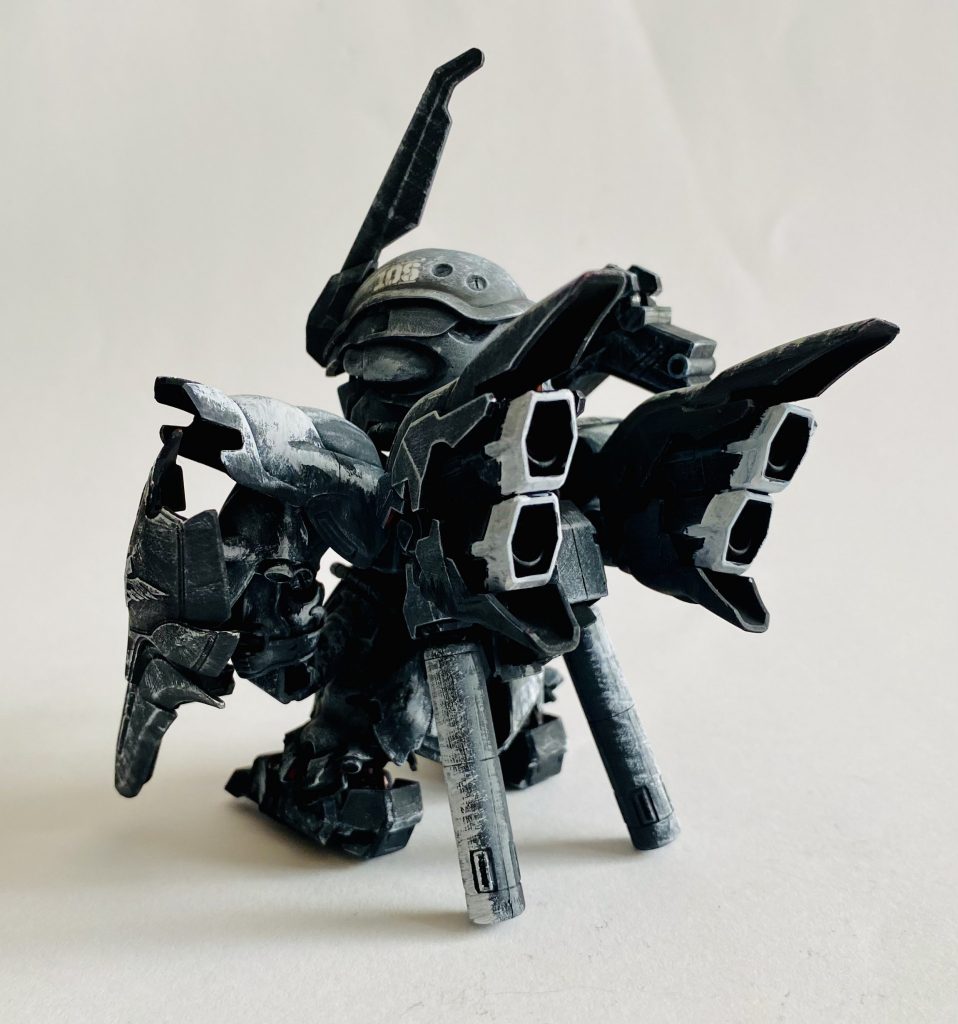 SD◇MSN-06S SINANJU シナンジュ◇2次元彩色迷彩 コミック調タッチ仕上げ–3枚目/制作者：H4co Y