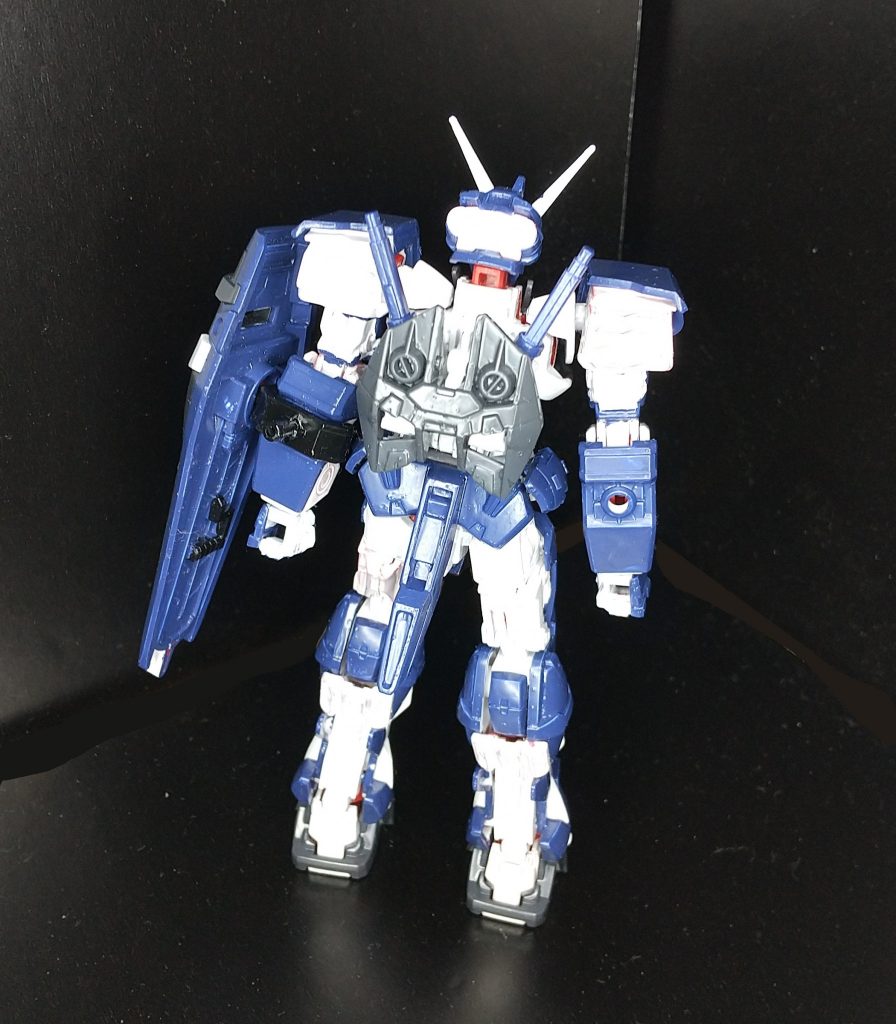 ガンダムアストレイ ホワイトフレーム 背面