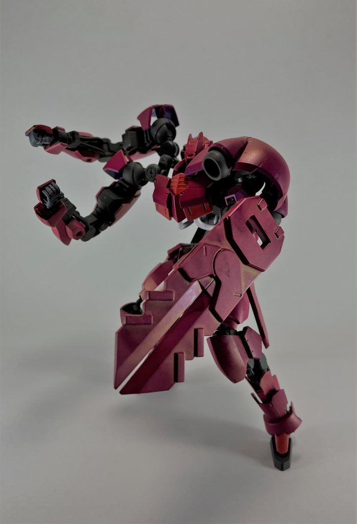 初めて改造（ミキシング）＆塗装を行ったので塗り漏れなどありますが初めてにしてはうまくできたのではないかと思います（表面処理やゲート処理が途中で疲れてしまい雑）