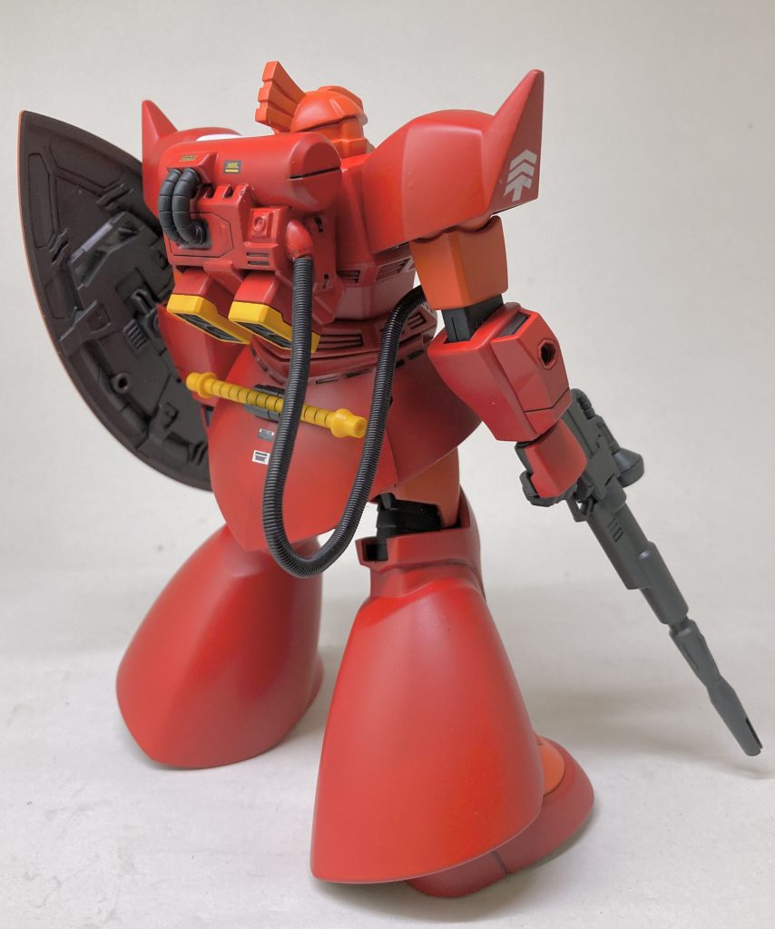 ビームライフルが折れてしまったのでキャノンを手持ち武器にしました。一応ランドセルからエネルギーを供給する設定にしたです。