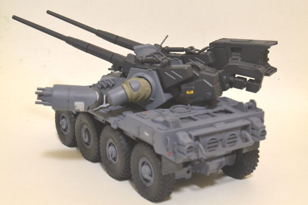 斜め後ろから。