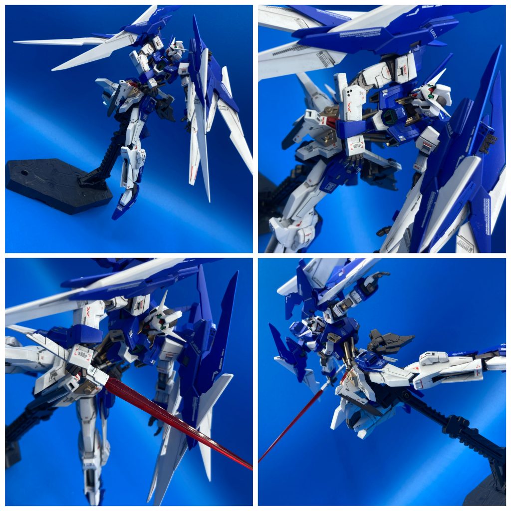 背景が変わりますがビームサーベルで!コマ撮りっぽくポージングしてみました!