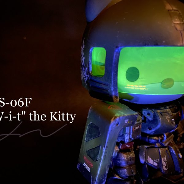 MS-06F / ザクⅡ  “W-i-t” the Kitty
