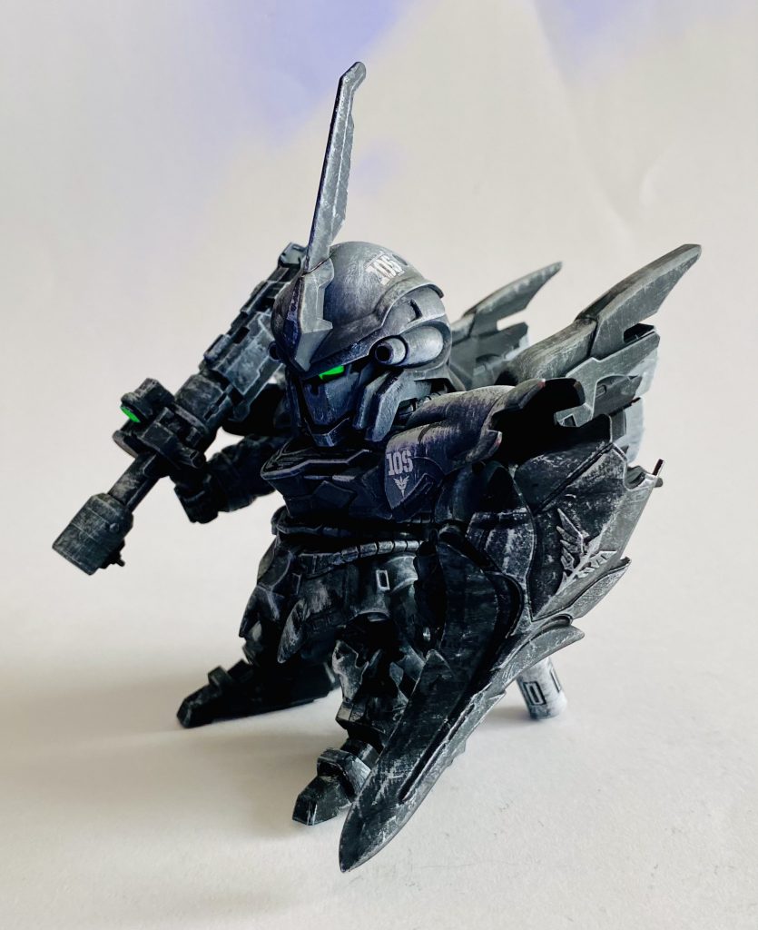 SD◇MSN-06S SINANJU シナンジュ◇2次元彩色迷彩 コミック調タッチ仕上げ–4枚目/制作者：H4co Y