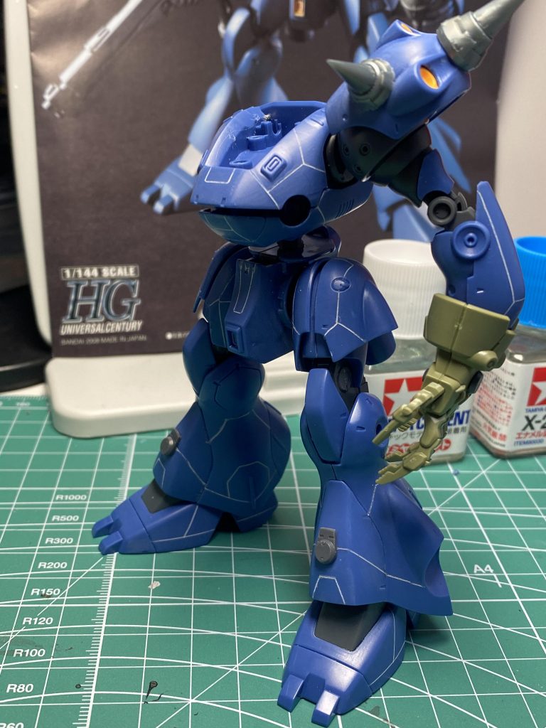 スジ掘り追加でディテールアップです。