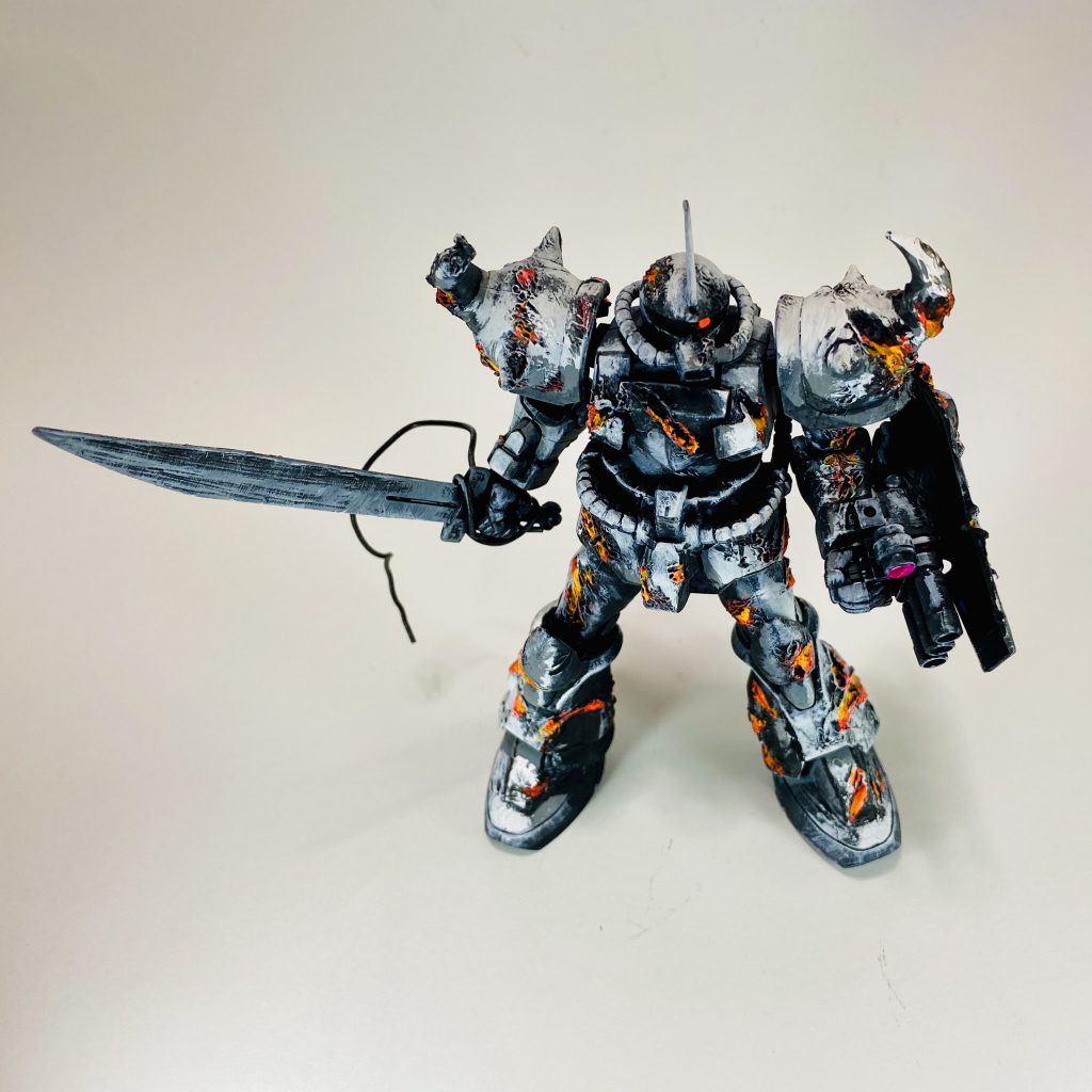 HGグフ◇コミック調タッチ仕上げ–5枚目/制作者：H4co Y