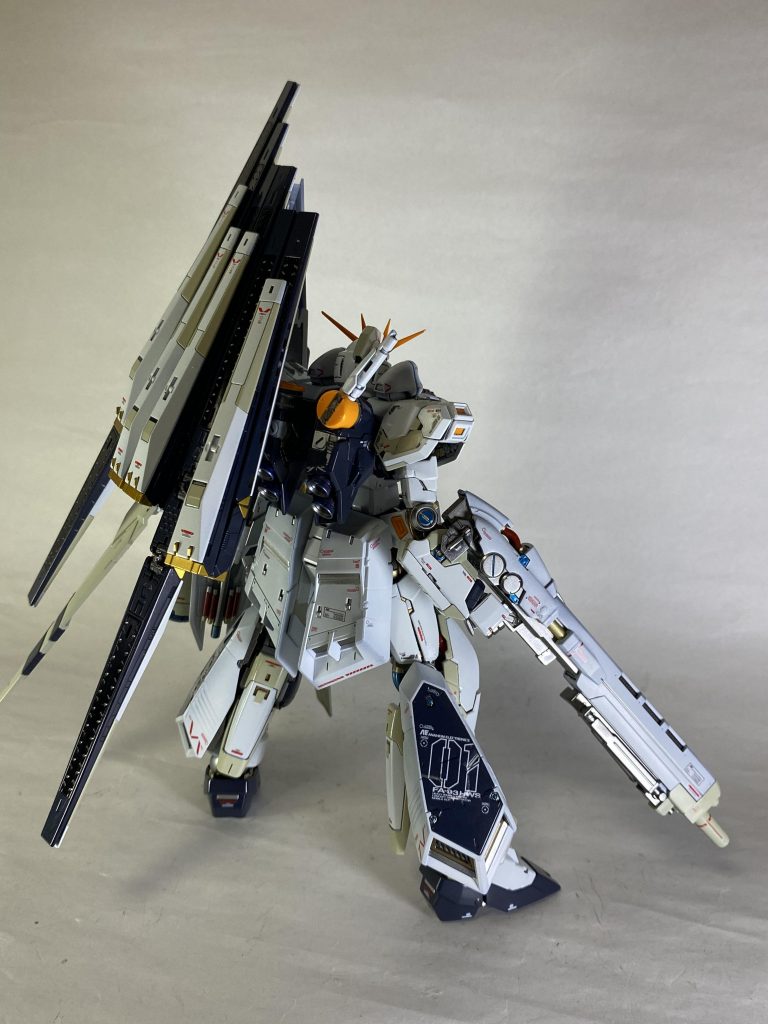 RGνガンダムHWS–5枚目/制作者：@u_pczero