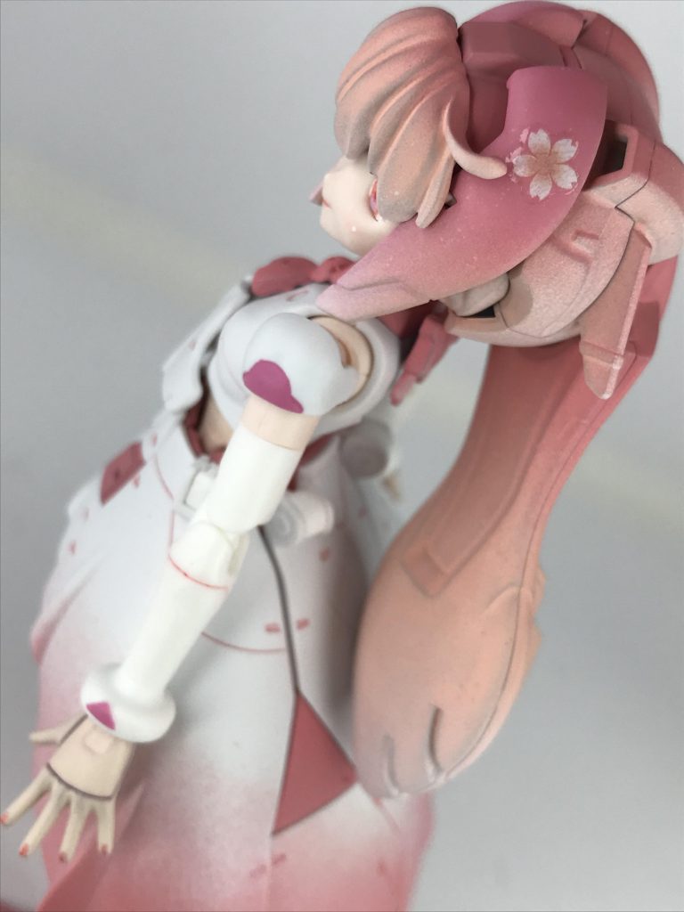 和服美人をイメージして作りました。