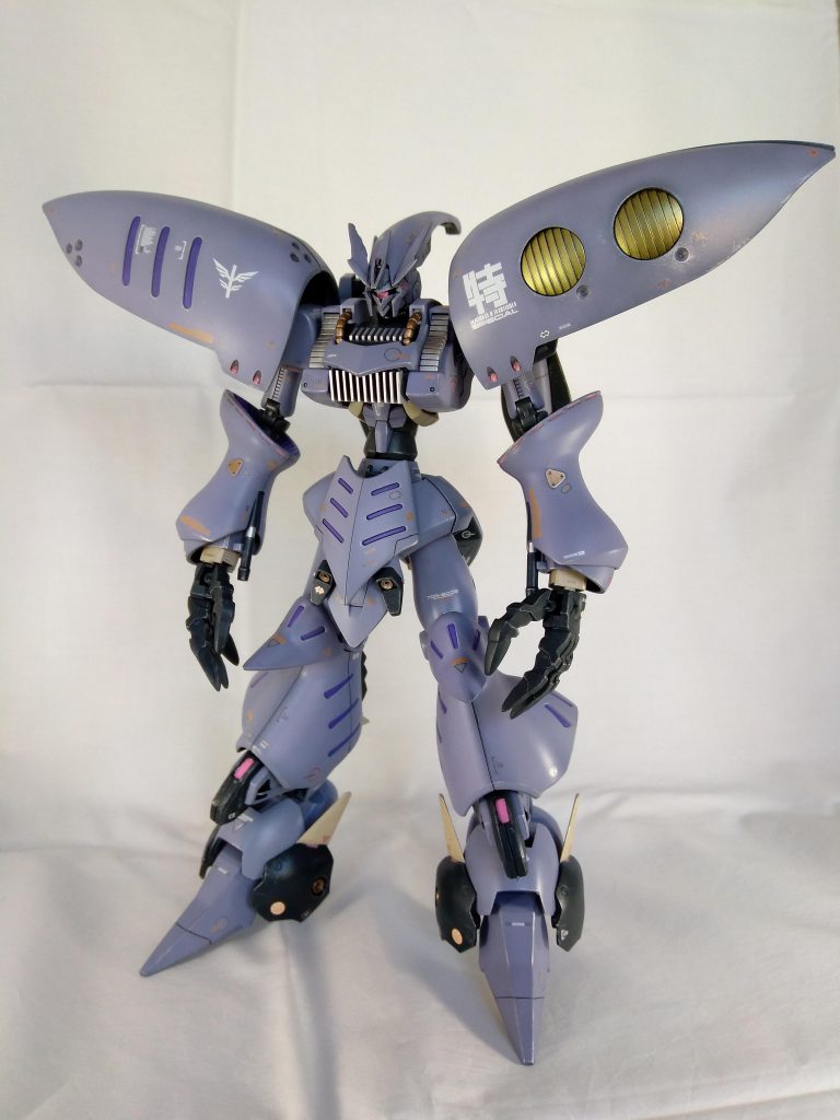 はじめはゼルトザームアームズを使って、HG版のキュベレイダムドを作ろう!と思い作り始めました。が…どこでこうなってしまったんでしょうか…