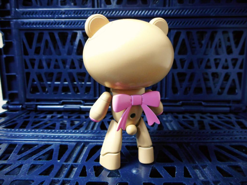 後ろのリボンもチャームポイント。