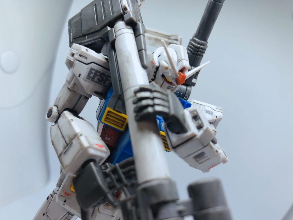 オリジンガンダム–3枚目/制作者：haji_me_11