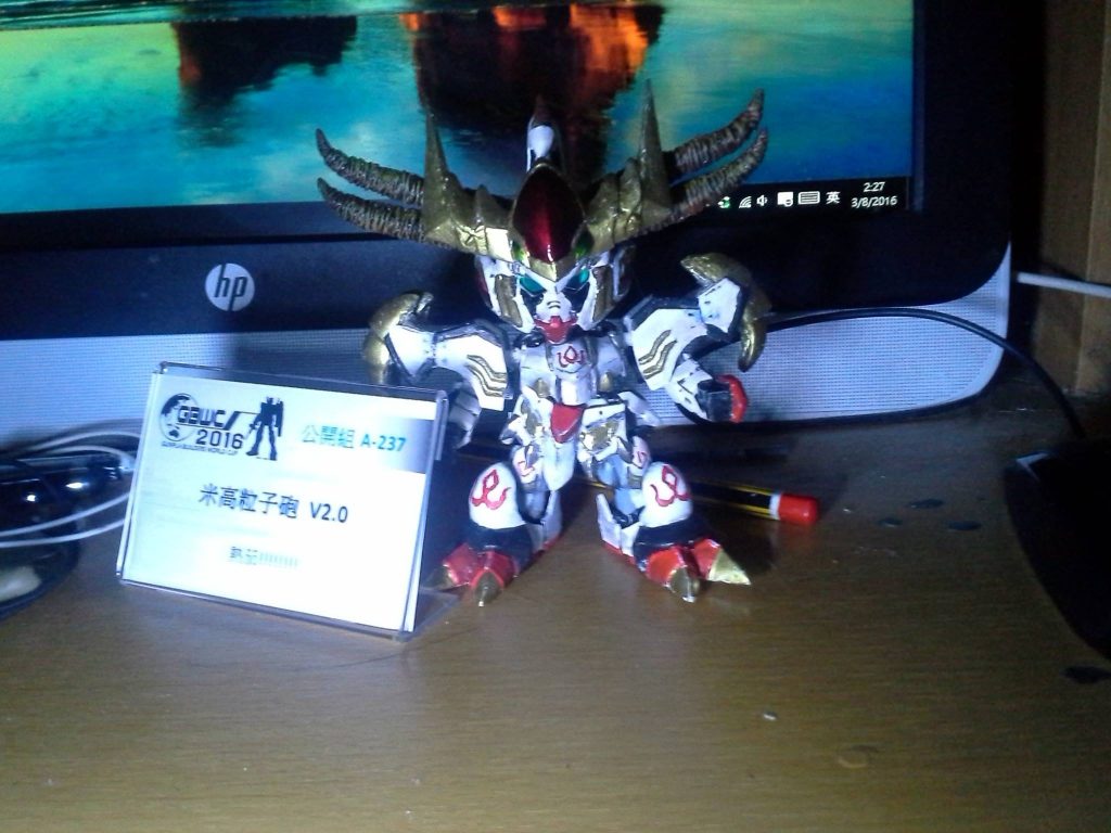 鉄血戦士.龍王ガンバルバトス@GBWC香港 2016–6枚目/制作者:小倫