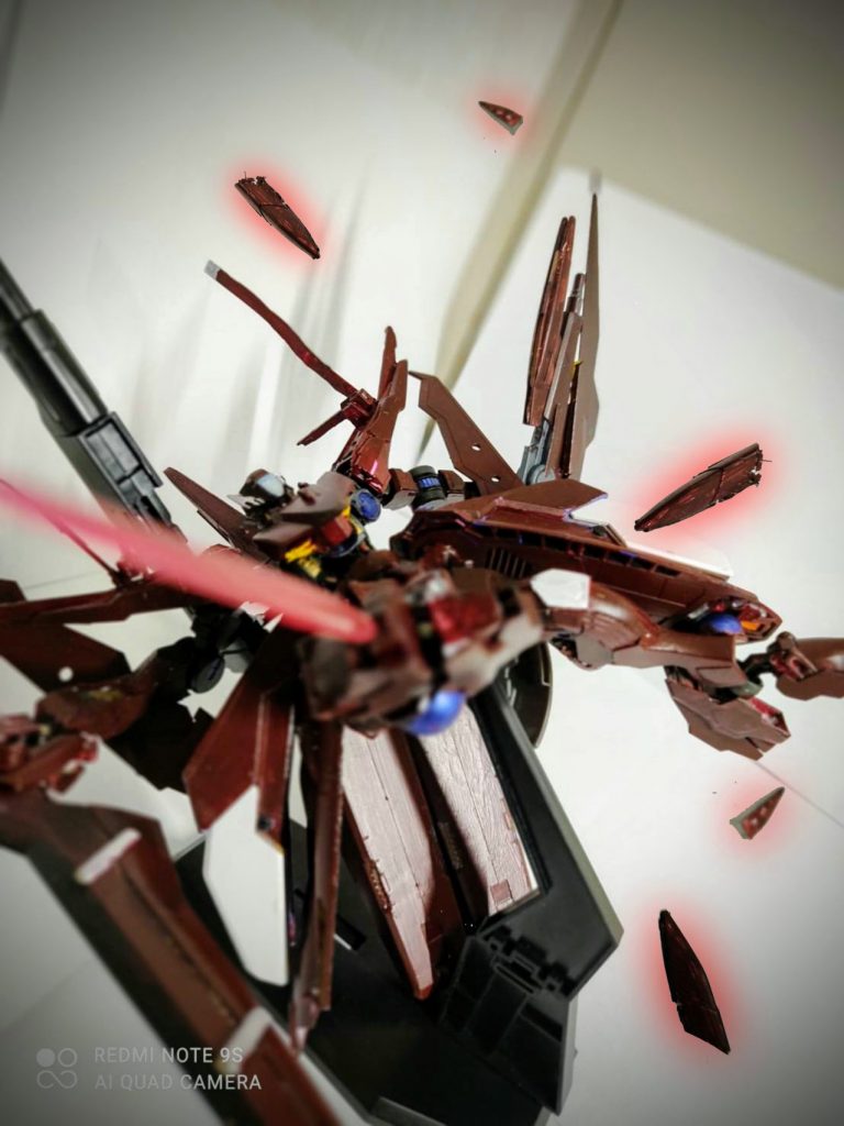 決めポーズでご観覧頂きありがとう御座いました！https://gumpla.jp/hg/653115前回notアルケーガンダム