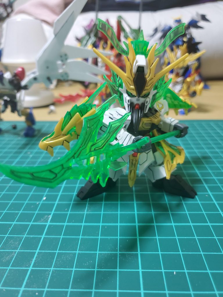 青龍偃月刀構え