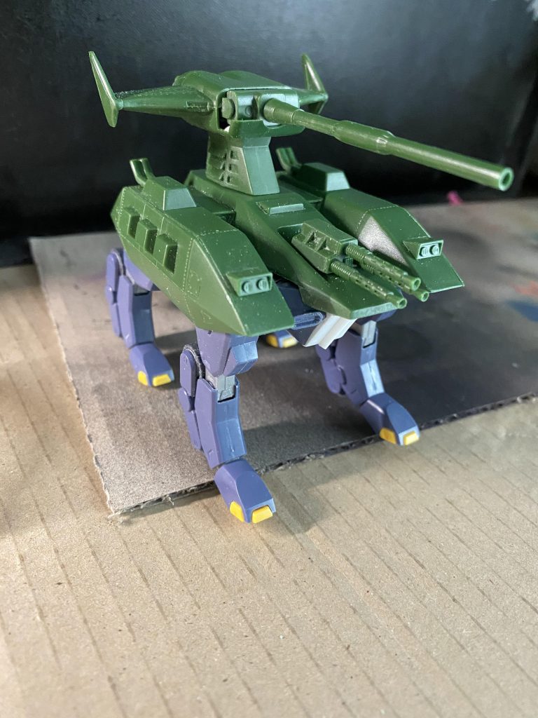 もちろんバクゥの胴体を嵌め込んでいます。