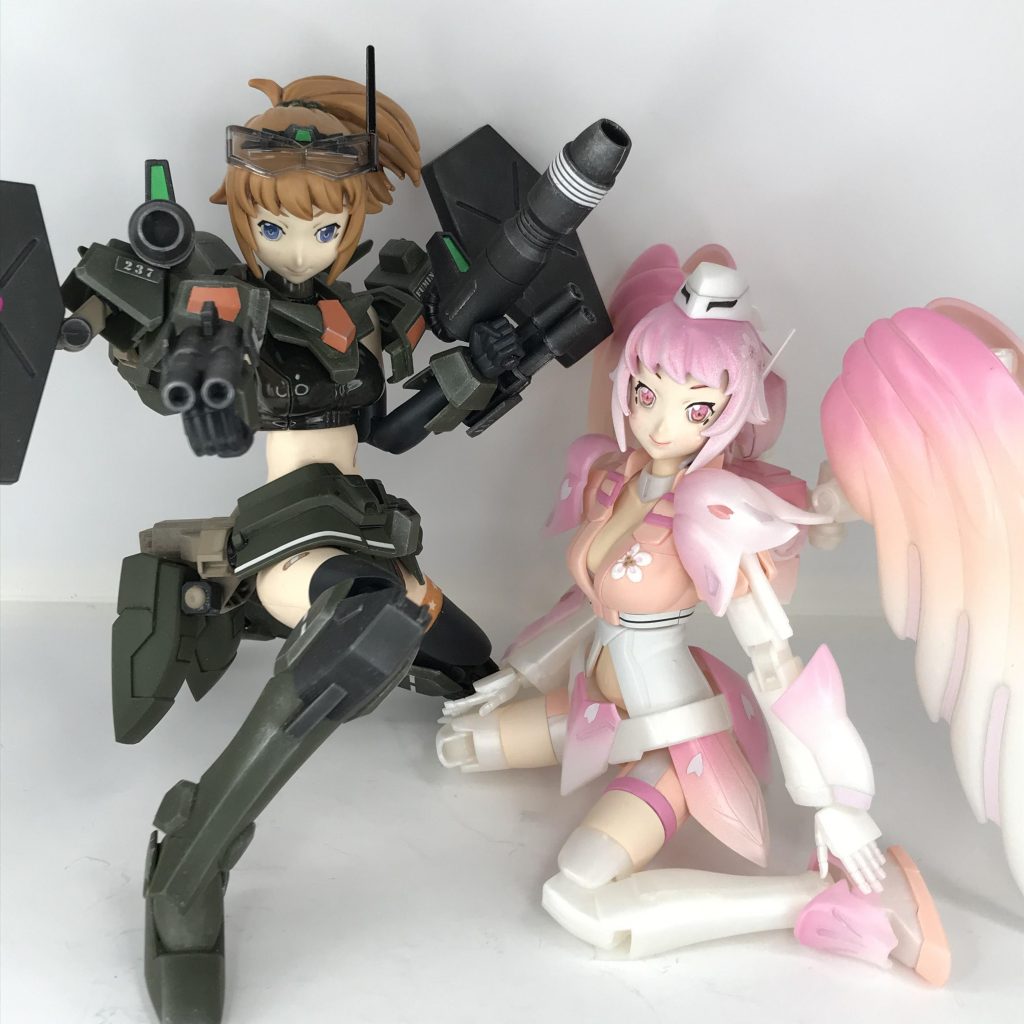 「こまんどふみな」とともに。両極端でおもしろいですねー(^^)