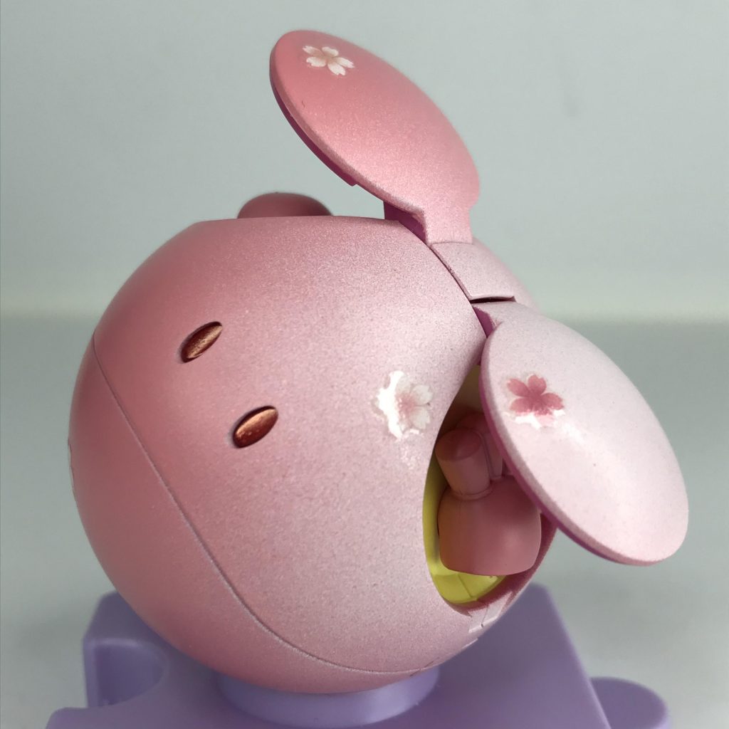 今回も桜の花はネイルシールです。