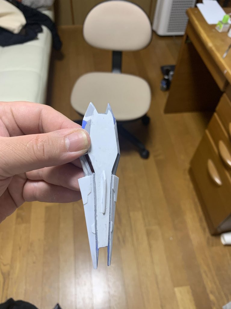 プラ板で追加装甲つけました。