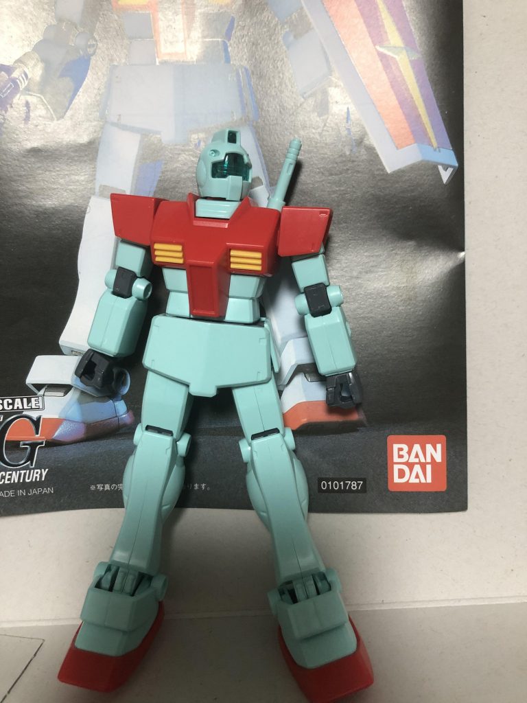 素組みでもいいかな...と思うくらいのフォルム。流石BANDAIさん。
