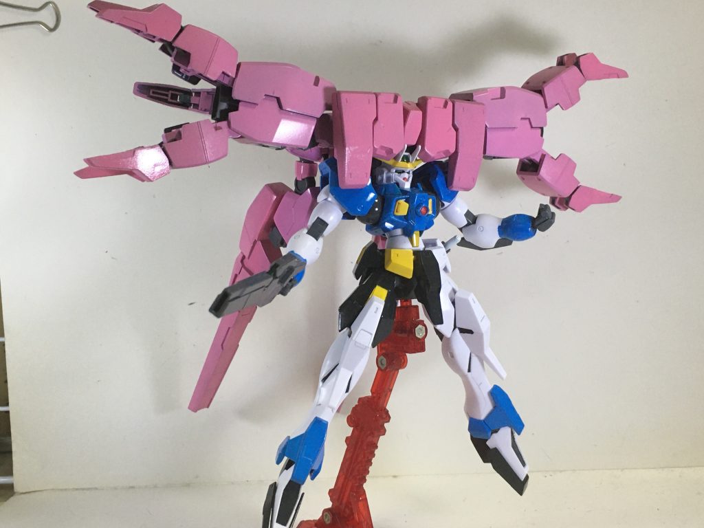 合体形態時は無改造でも再現できるので、このあたりは問題ありません。