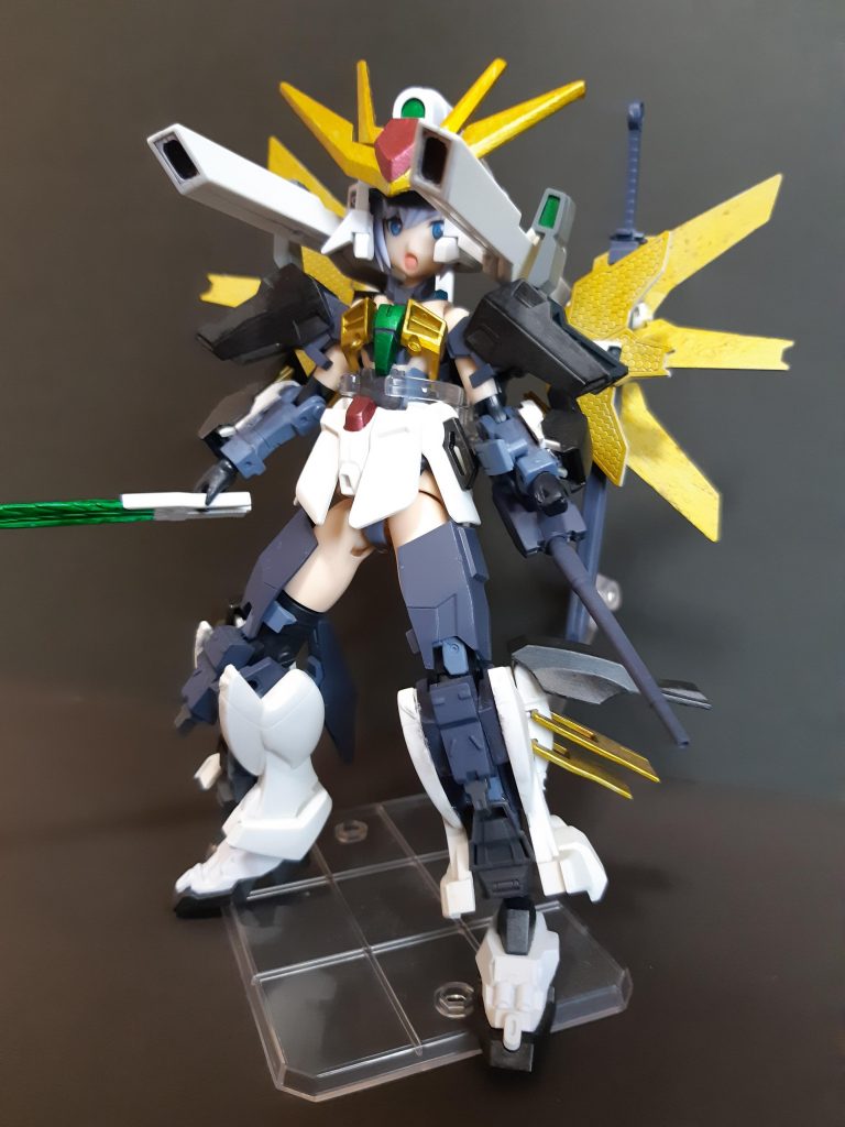 おまけ…もう、何が何やらワケわからない雑で強引なガンダムDX娘です(*_*)ﾋｬｰ