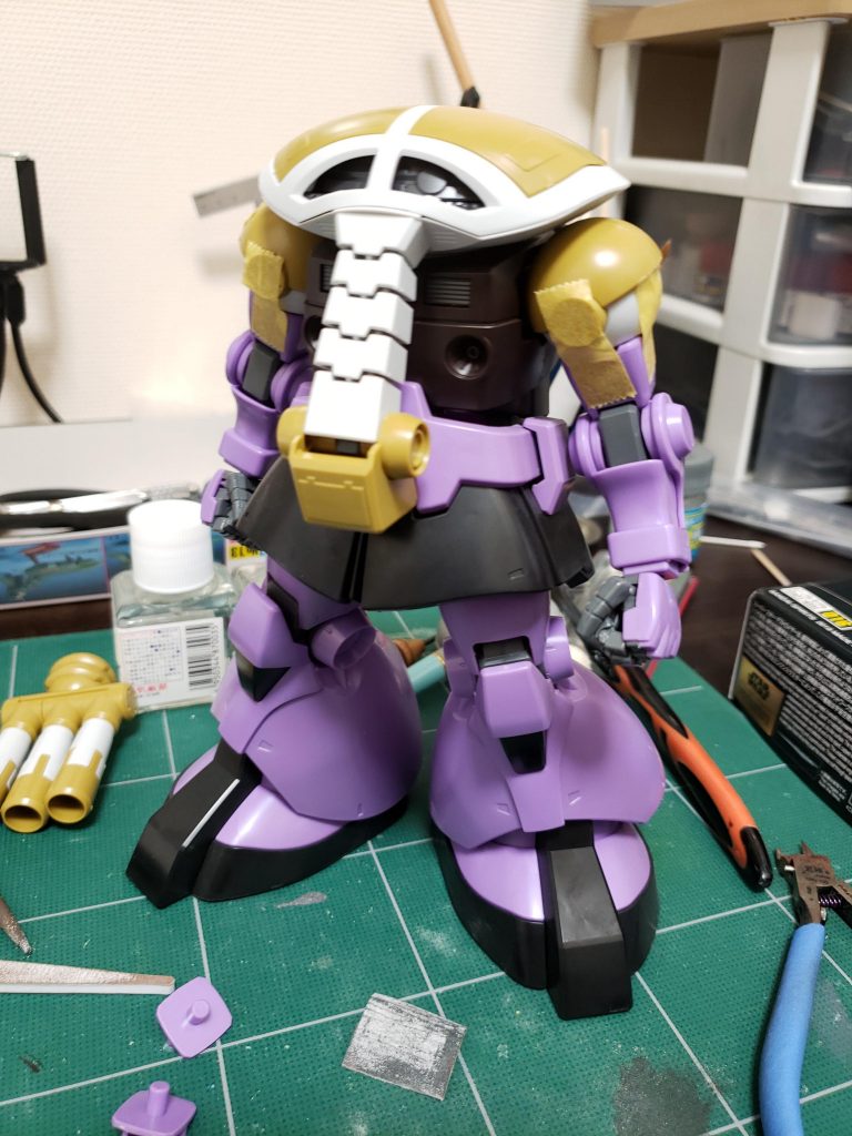 製作当初から、大体の形はできていました。