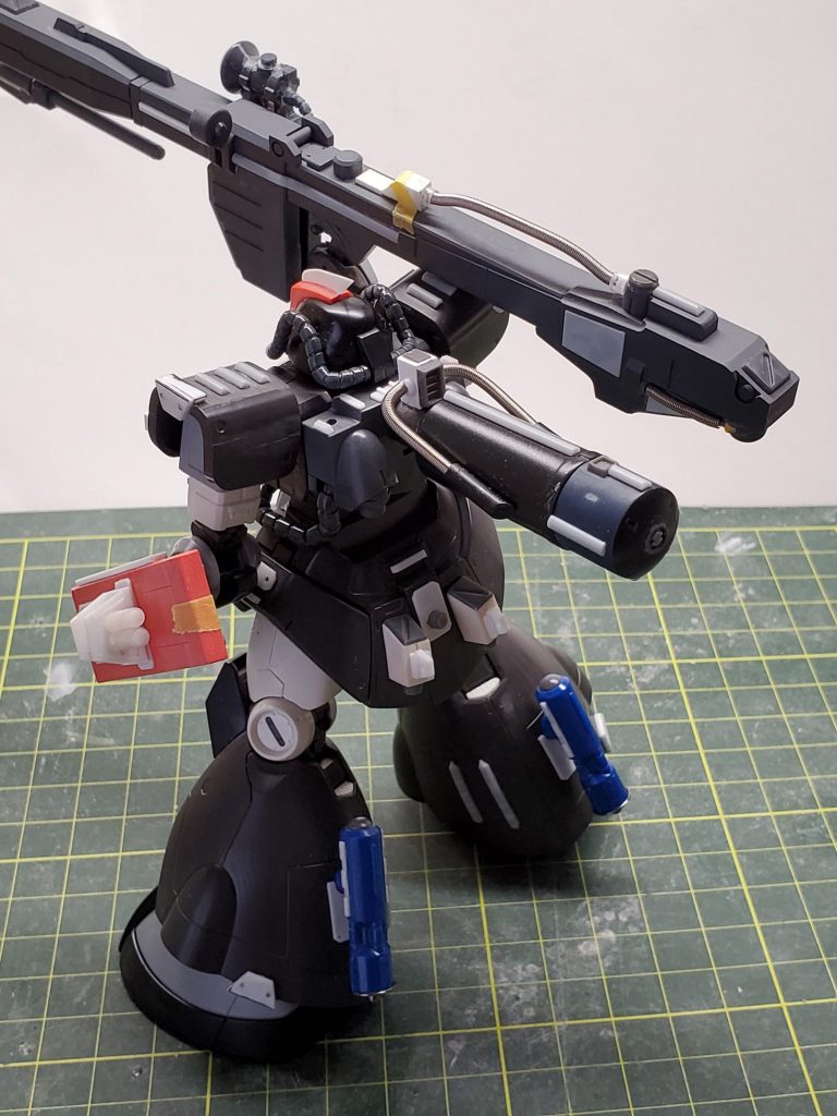 追加ブースターとプロペラントタンクも、ジャンクとプラバン製です😆