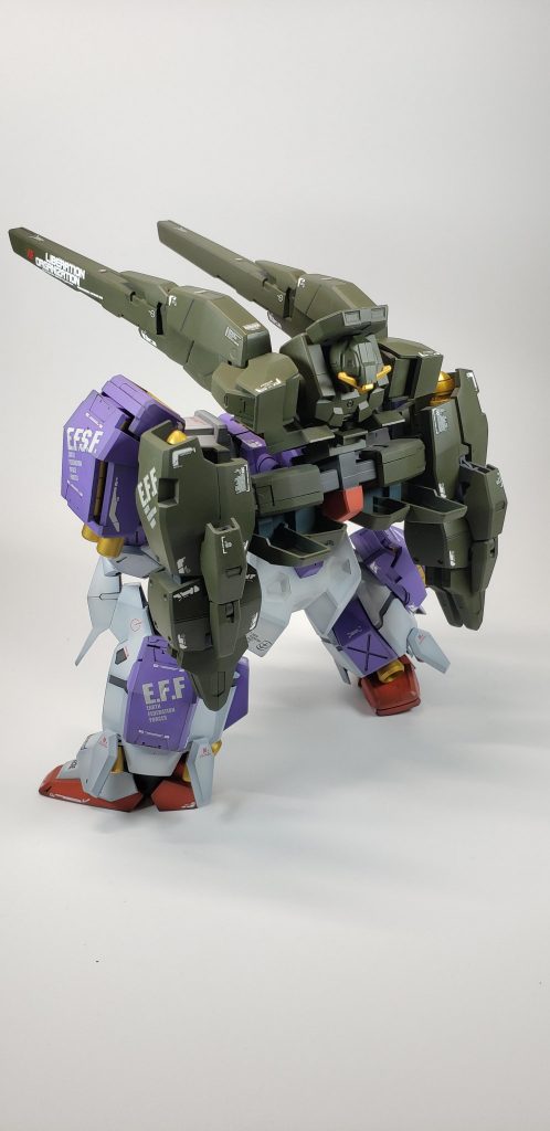 背面にはセラヴィーIIを装備✨