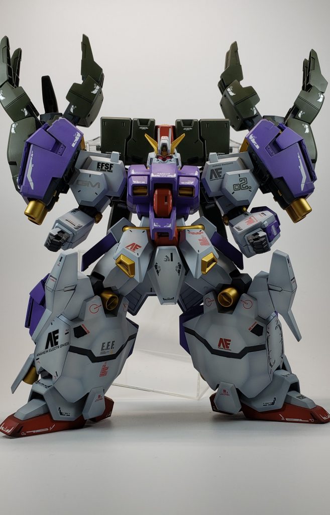 「万死に値する…」近距離ではGNクローで目標を粉砕します(๑•̀ㅂ•́)و✨