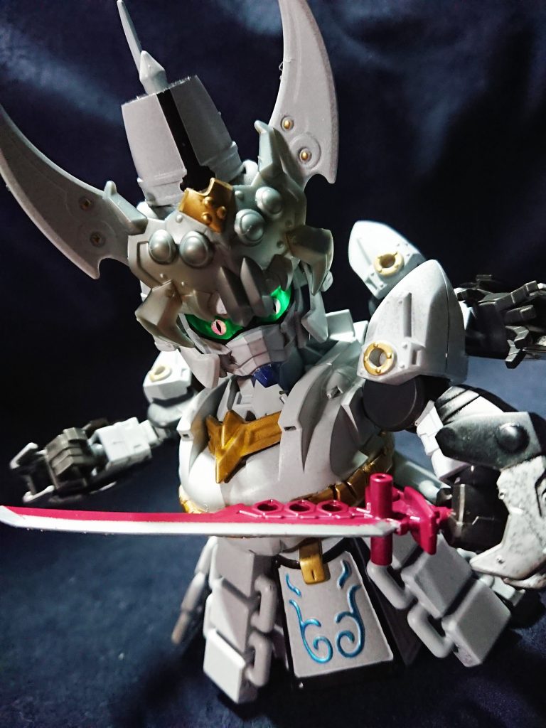 リョウメンスクナはまだ漫画にも数コマしか登場しておらず、全身が不明瞭なため予測とアレンジ箇所含めて制作しています。