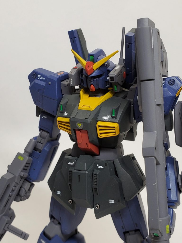 センサーには、付属のシールをそのまま貼っています。ディティールアップで一部金属パーツを使用してます。