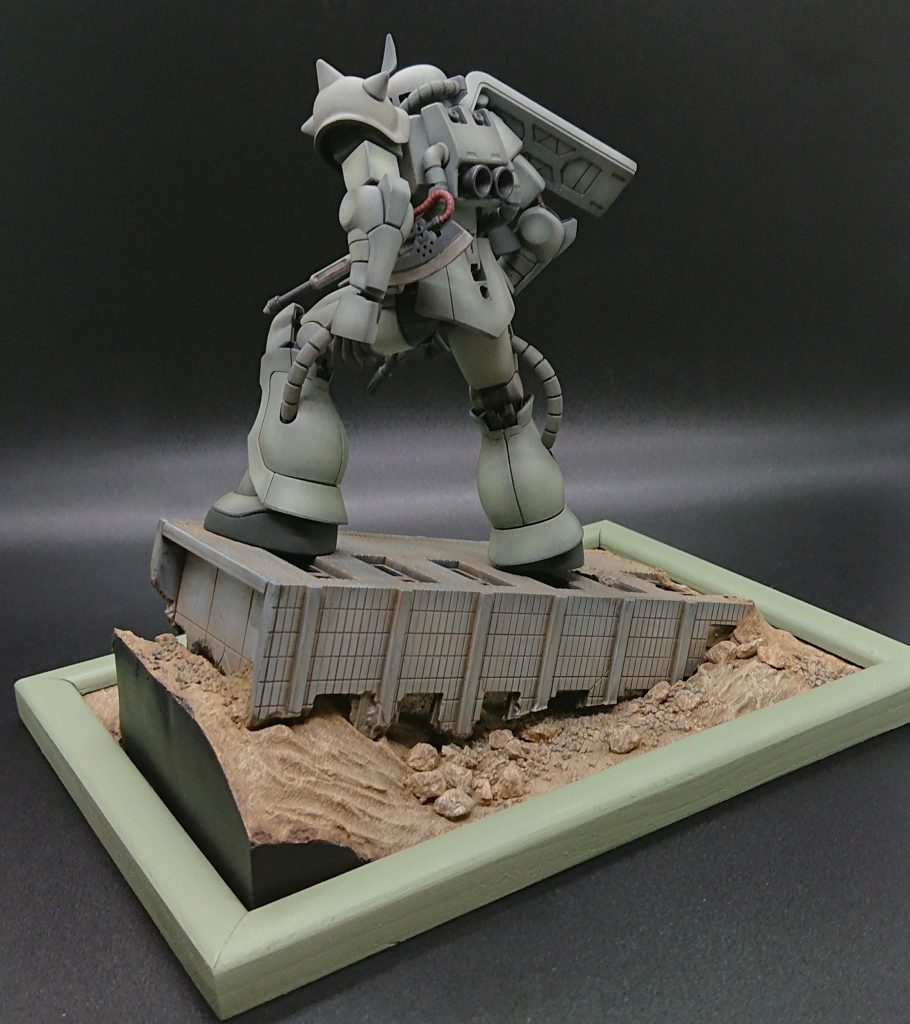 ジオン地球侵攻作戦–5枚目/制作者：G.pla.50s