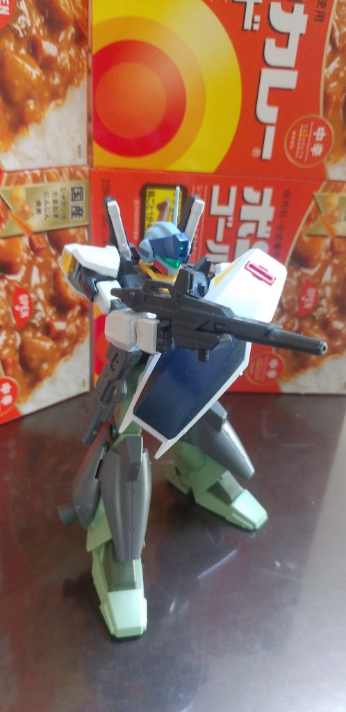 パージすればMk.Ⅱのような形態をとることも出来ます｡これはこれでやっぱカッコイイ(写真ブレててすみません)