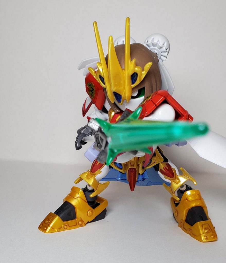 槍構え。｢参ります！御覚悟をっ！｣