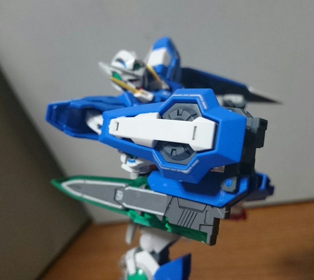 ・GNソード改・ライフルモードこちらはR2のものと変わらず(リアリスティックデカールはわからないけど)。