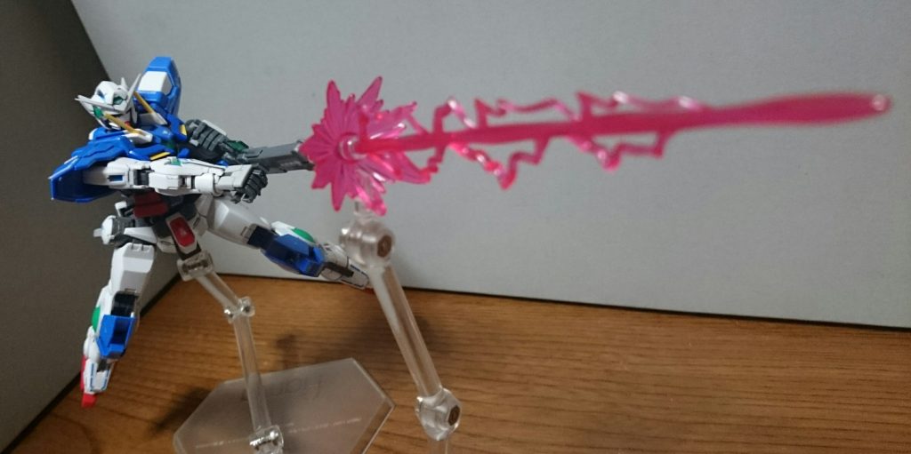 GNロングライフル+エフェクト思ったより構えづらい武器