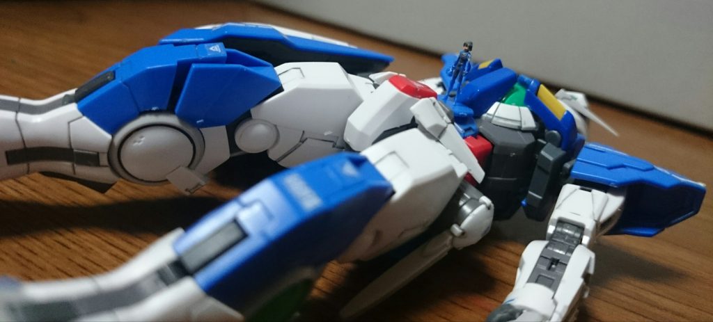 最後にエクシア&刹那1/144刹那自体はRGエクシアの流用品、というか余剰パーツなので一期せっちゃんっスね