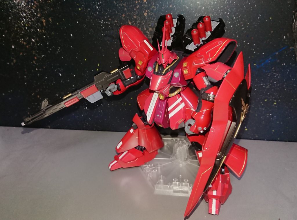 アムロ派の自分もサザビーには心揺れます(笑)最後までご覧頂きありがとうございましたm(__)m