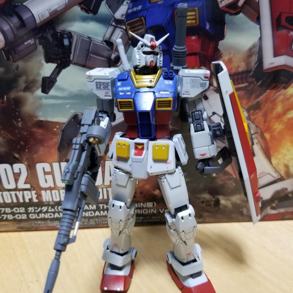 HG1/144RX78-02ガンダムTHE ORIGIN