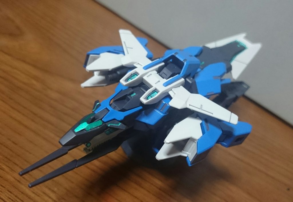 ・アースアーマー部分塗装のみ。このHGアースリィって20話を見た後のタイミングで汚し塗装いれようと購入したんスけど、再販分で調整がはいったのか、はたまた摩耗する前なのか、アースアーマーの肩の部分が渋めで、今までのプラネッツシステムアーマーのように頻繁にポロリするようなことが今のところは全くっス