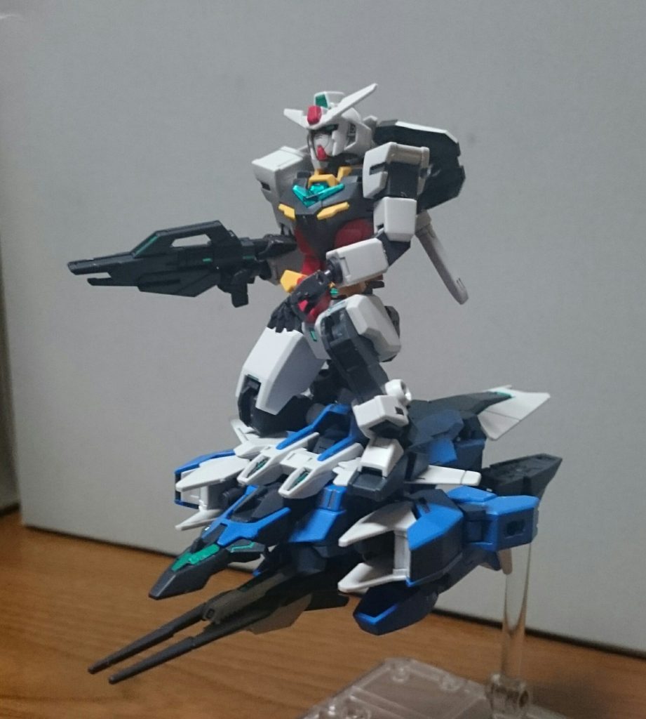 アースアーマーに乗って移動~結構バランスとか調整必要。平手はコアガンダムIIから移植