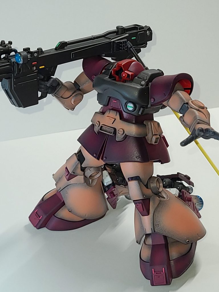 シャア専用高機動型リックドム–4枚目/制作者：こーぃち