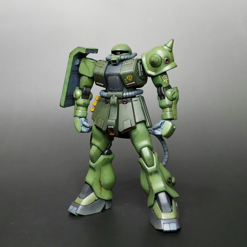 ザク II 改–3枚目/制作者：Moki Plamo