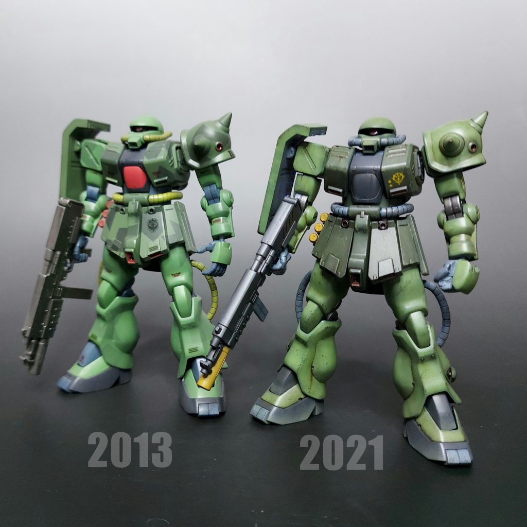 ザク II 改–5枚目/制作者：Moki Plamo