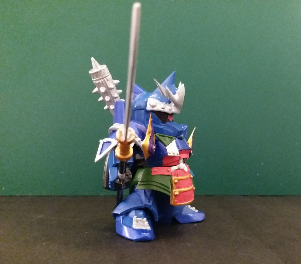 續四……我的百鬼夜行的第一個.滑鬼頭若殺驱後，第2個.大鬼般若道拉士(ドラc，特拉傑), 第3個.鴉天狗劍舞飛荒! [ 現在是第4個.夜叉邪炎將！……我邪炎將返來啦……烈光頑駄無再來一戰！–3枚目/制作者：Kaichi Wong