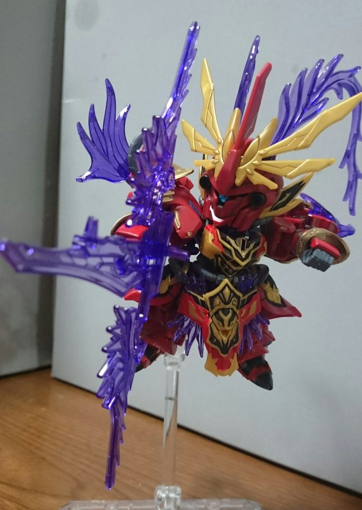 ・方天紫炎弓紫炎刀ってと大画戟を連結させたもの。やっぱり弓状の武器はロマンっスねぇ…