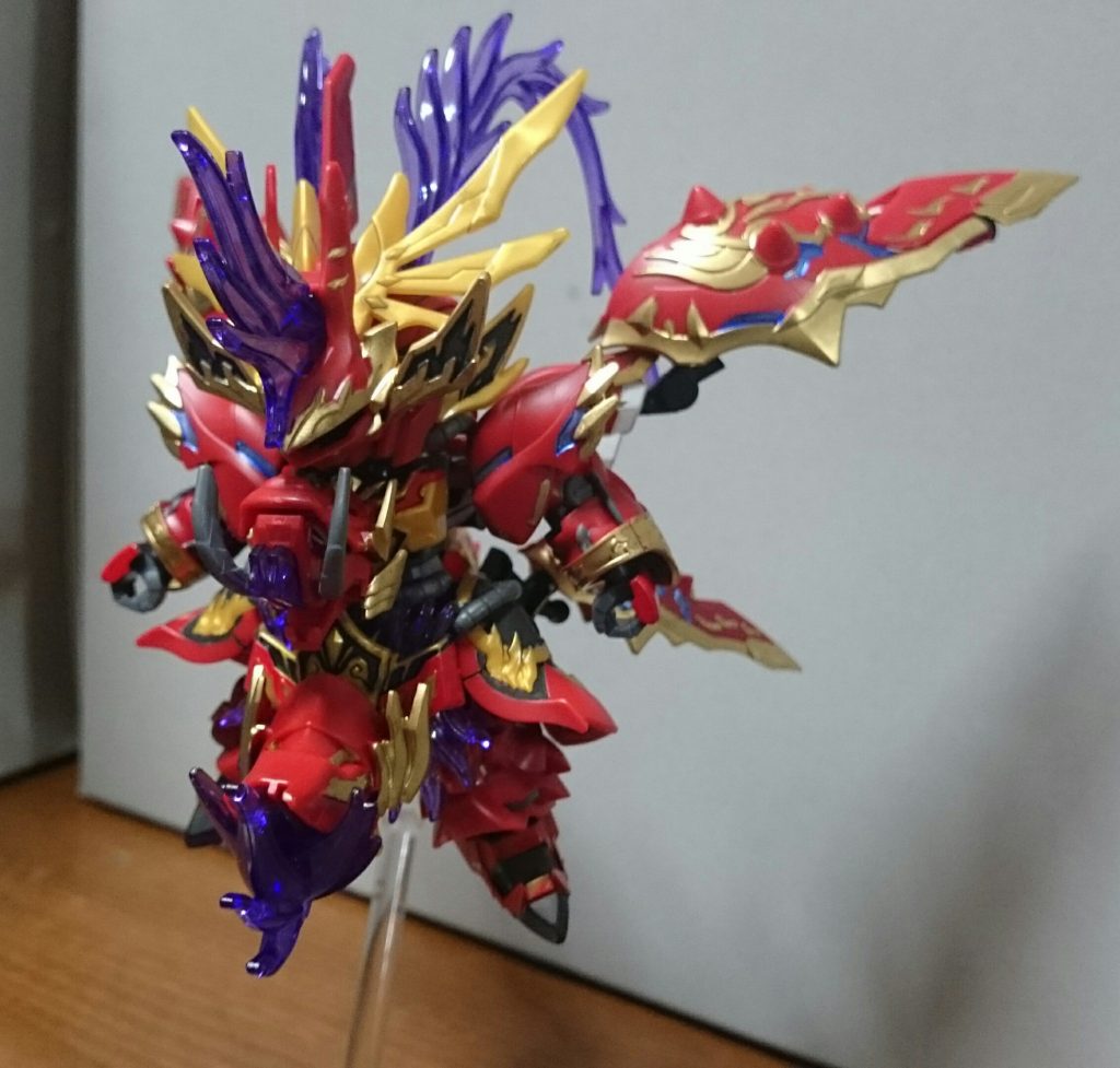 貂蝉のパーツを使ってパワーアップ！演者はナイチンゲール。「三国伝」では司馬懿サザビーがナイチンゲールへと成ったんスけど、今作ではシナンジュがナイチンゲールに